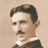 Nikola Tesla portrait
